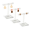 Proacrylics Clear Acrylic T-Bar Earring Display Stand 