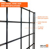 2x5 Rolling Grid Tower Side Display View