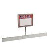 Displays 101 Spring Clamp For Rectangular Tubing  1/2" x 1-1/2" - 3/8" Fitting
