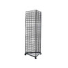 Rolling Gridwall Display with Triangle Base – Rental PP-RS-CS-GW2-3TB