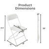 Plastic Folding Chair Rental – Stackable Event Seating RS-PP-PFC2