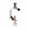 Universal Chrome Sign Holder Clamp with Thumbscrew
