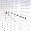14" Chrome Pegboard Waterfall Hook With 6 Balls