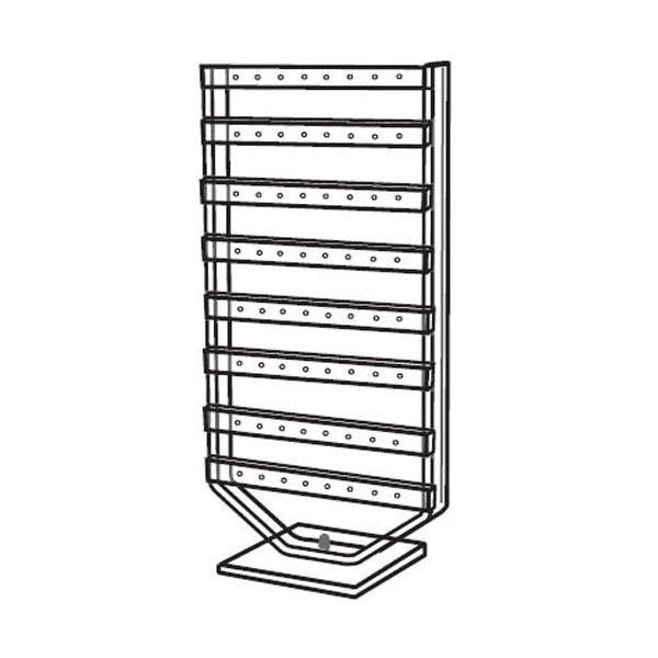 Proacrylics Multiple Earring Card Display Stand 10x19