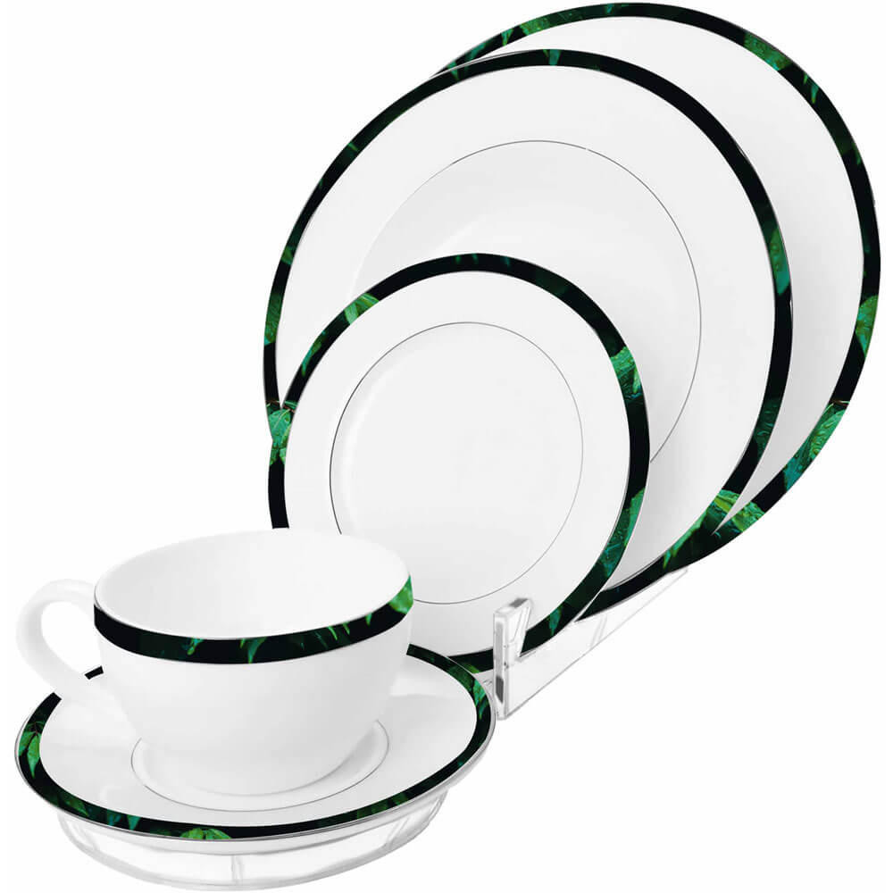 Proacrylics Acrylic 5 Piece Dinnerware Stand