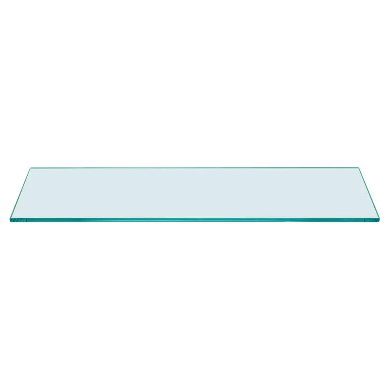 Displays 101 Tempered Rectangular Glass Shelf