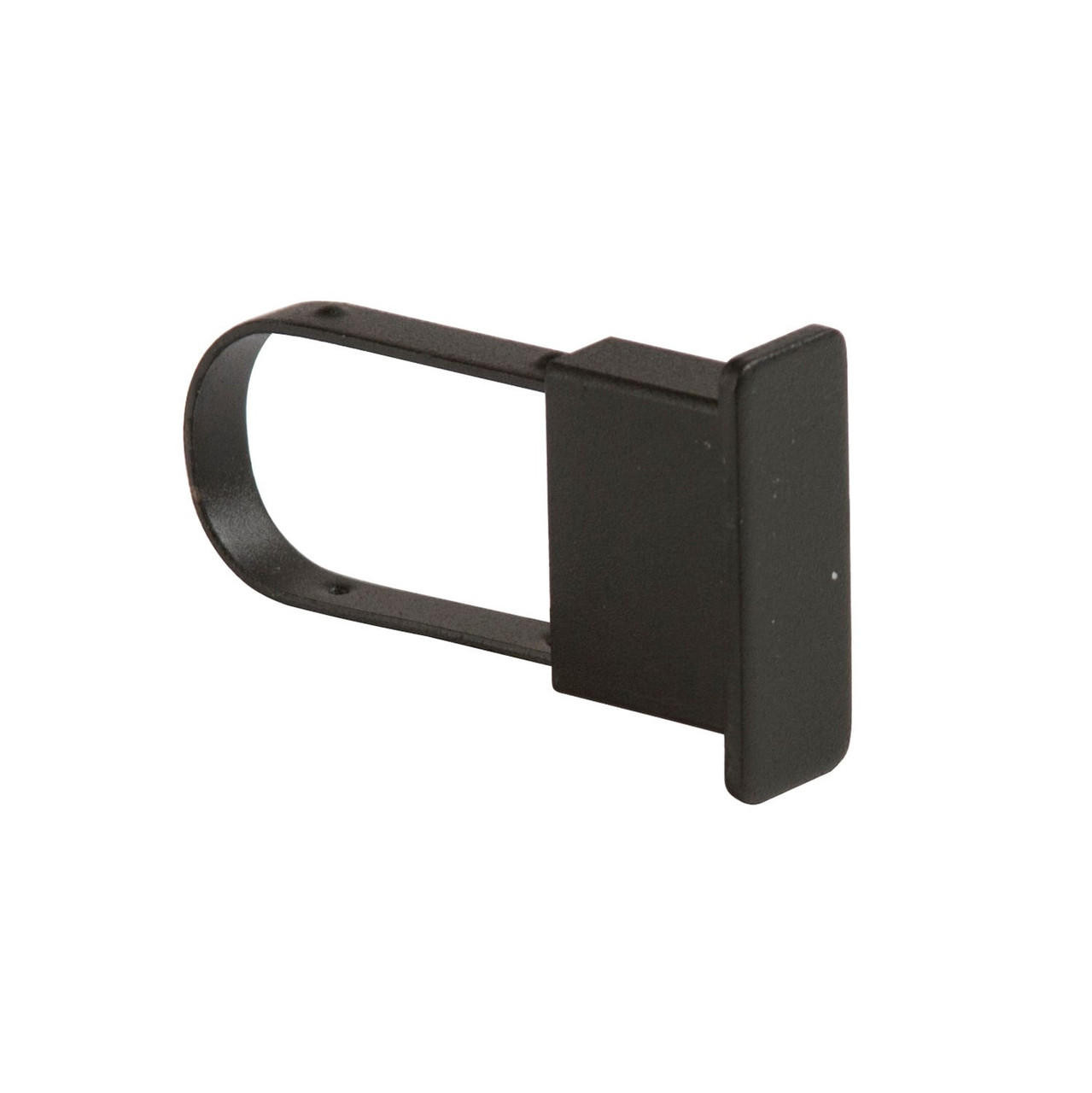 Maxima Displays Extended End Cap for Hangrail Rectangular Tubing