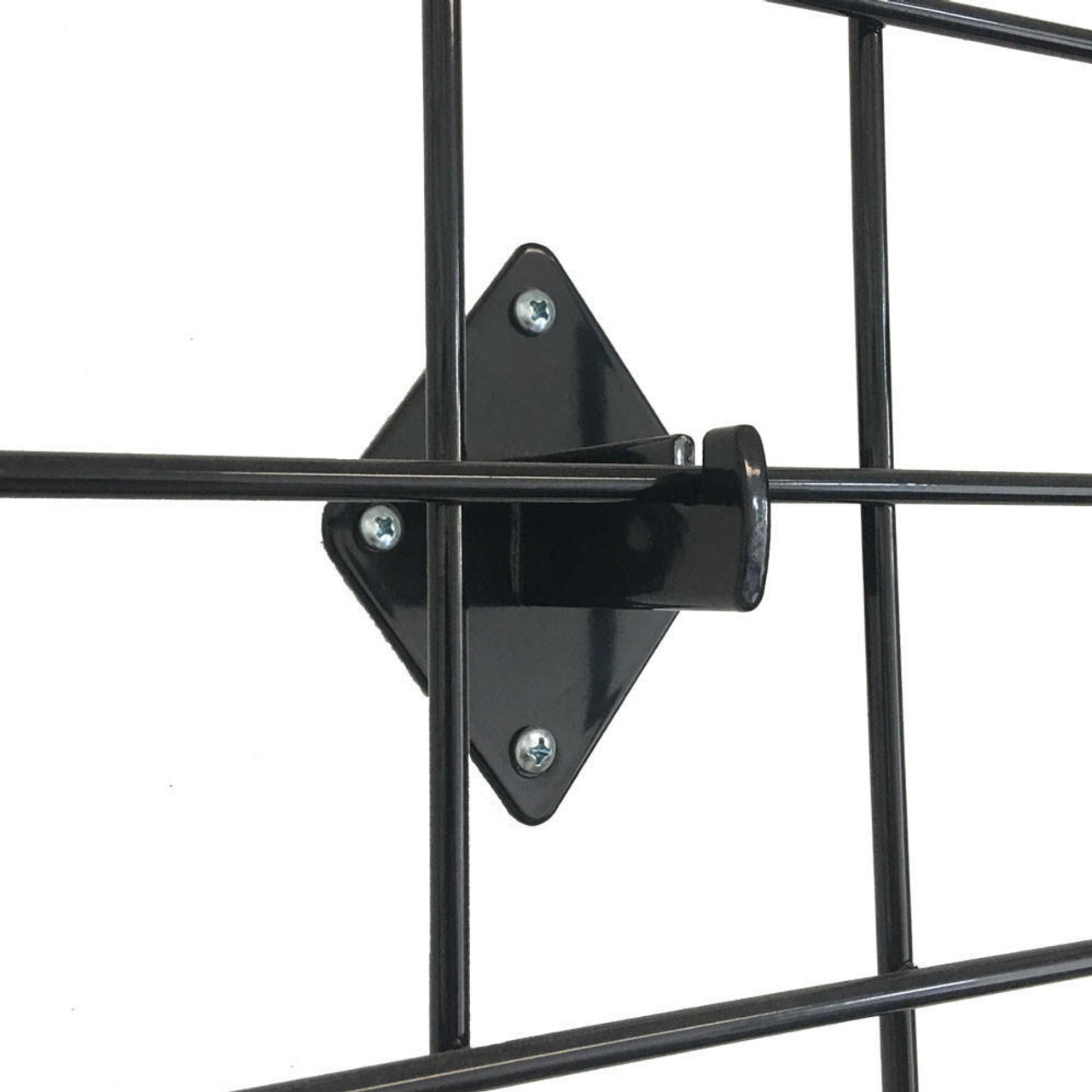 Chrome Bracket for Grid Wall Mounting