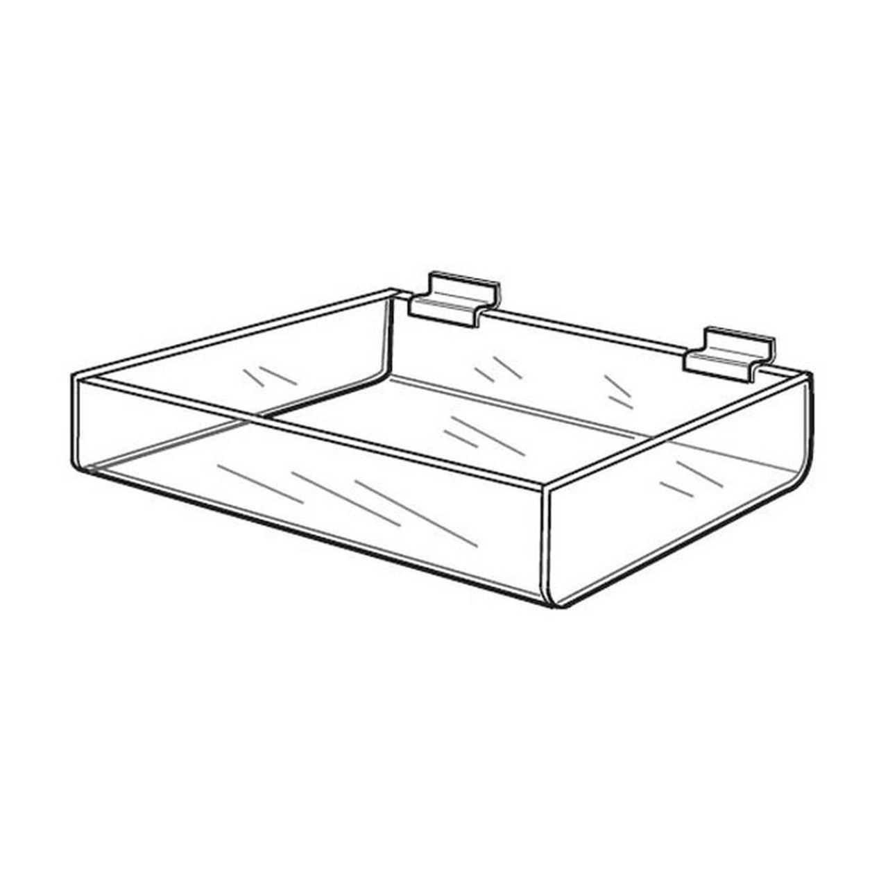 Proacrylics Acrylic Tray For Slatwall