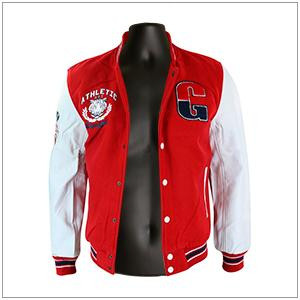 Heavy jacket displayed on the black male hanging mannequin