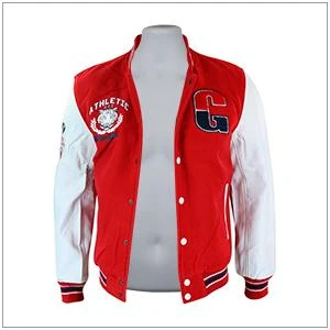 Heavy jacket displayed on the white male hanging mannequin