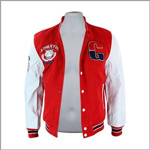 Heavy jacket displayed on the white male mannequin torso