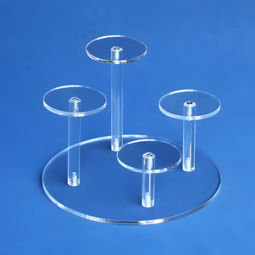 Proacrylics 4 Pedestal Grouping, Round Proacrylics 4 Pedestal Grouping, Round