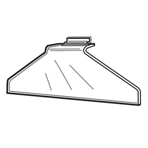 Proacrylics Slatwall Clothing Hanger - 16 W