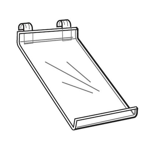 Proacrylics Acrylic Gridwall Slanted Shelves Proacrylics Acrylic Gridwall Slanted Shelves