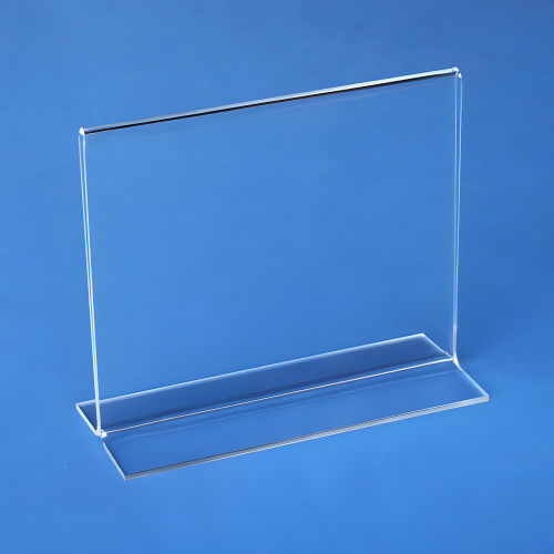 Proacrylics Acrylic Horizontal Bottom Loading Sign Holders Proacrylics Acrylic Horizontal Bottom Loading Sign Holders