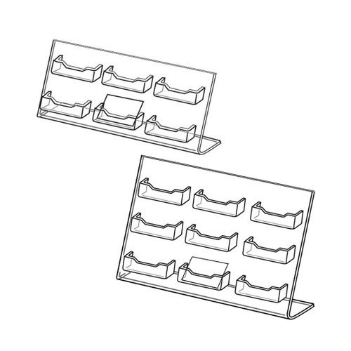 Acrylic Countertop Business Card Holders Acrylic Countertop Business Card Holders