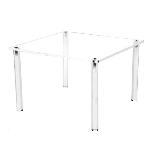 Acrylic Square Riser With Legs For Display Acrylic Square Riser With Legs For Display