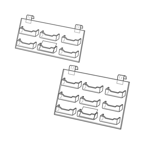 Acrylic Literature Holder & Display For Gridwall