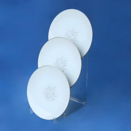 Proacrylics 3 Tier Acrylic Plate Holder, 16.25" H - Tall Display Easel 