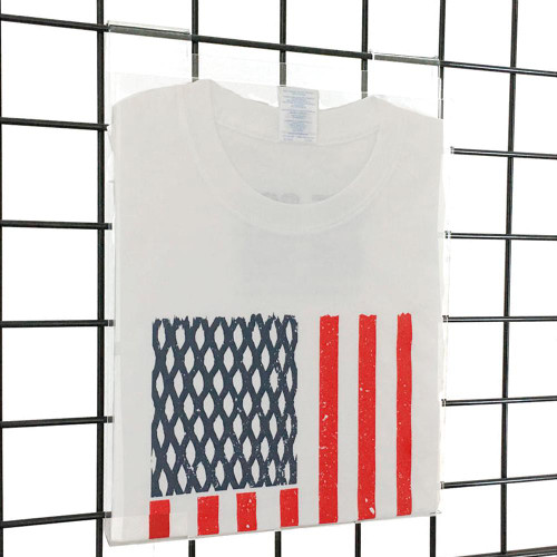 Proacrylics Gridwall T-shirt Holder & Display with Insert - 13"W Proacrylics Gridwall T-shirt Holder & Display with Insert - 13"W