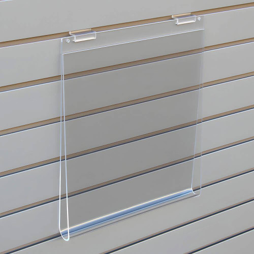 Proacrylics Slatwall T-shirt Holder & Display with Insert - 13"W Proacrylics Slatwall T-shirt Holder & Display with Insert - 13"W