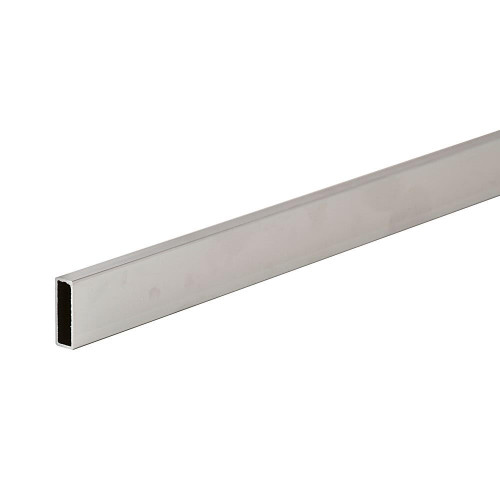 Chrome Rectangular Tubing Hangrail for Displays Chrome Rectangular Tubing Hangrail for Displays