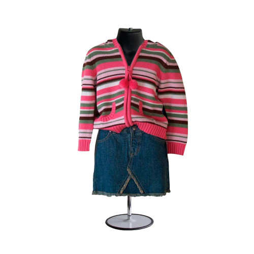 Black Child Mannequin Displaying Kids Outfit Black Child Mannequin Displaying Kids Outfit