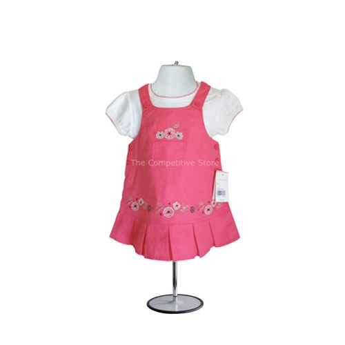 Toddler Mannequin Dressed In Pink Outfit Toddler Mannequin Dressed In Pink Outfit