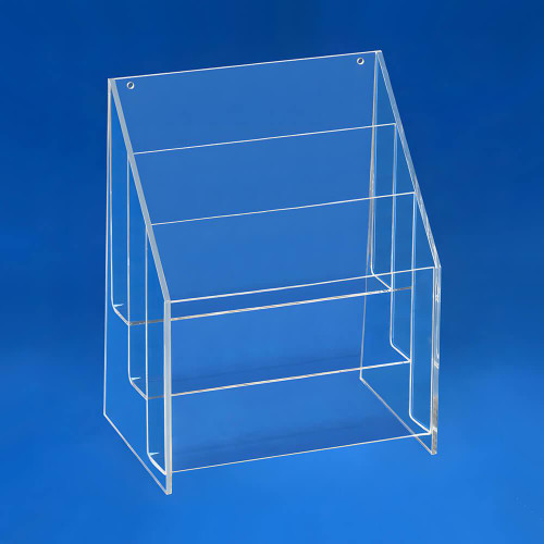 3-Tier 8.5" x 11" Acrylic Brochure Holder for Wall or Counter Use 3-Tier 8.5" x 11" Acrylic Brochure Holder for Wall or Counter Use