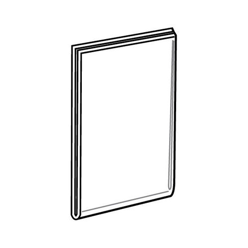 Economy Fold Over Vertical Acrylic Sign Holders Economy Fold Over Vertical Acrylic Sign Holders