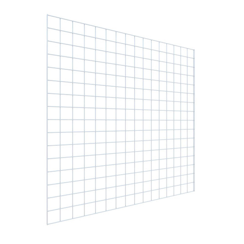 White 4x4 Grid Panel For Wall Displays White 4x4 Grid Panel For Wall Displays