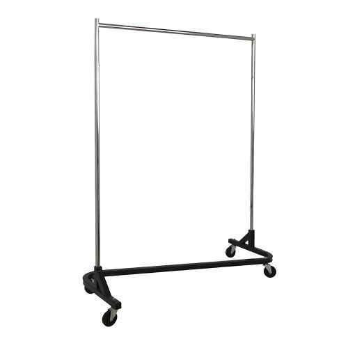 Extra Tall Z-Rack for Long Garments - Black Base Extra Tall Z-Rack for Long Garments - Black Base