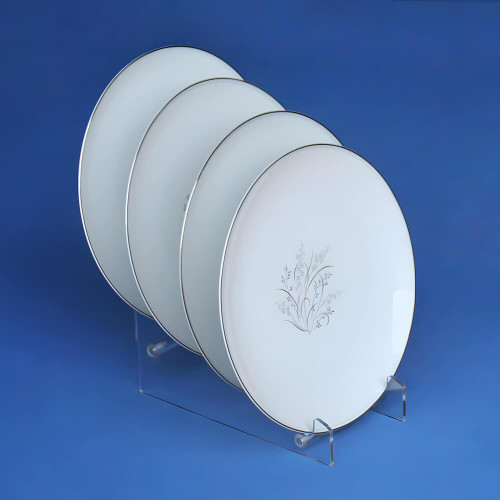 Proacrylics 4 Tier Acrylic Plate Holder, 5.5" H - Compact Display Stand for Plates  Proacrylics 4 Tier Acrylic Plate Holder, 5.5" H - Compact Display Stand for Plates