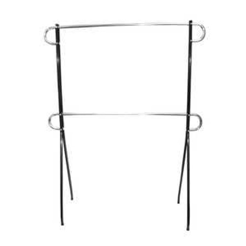 Double Bar Beauty Rack - Low-Profile Storage 76" RBB-76