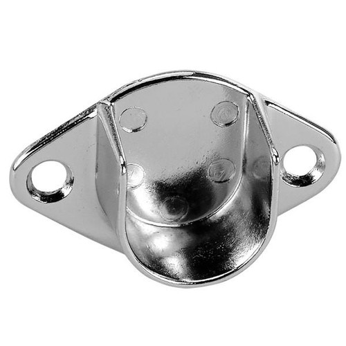 Maxima Displays U Flange For 1 Round Tubing Chrome Maxima Displays U Flange For 1 Round Tubing Chrome