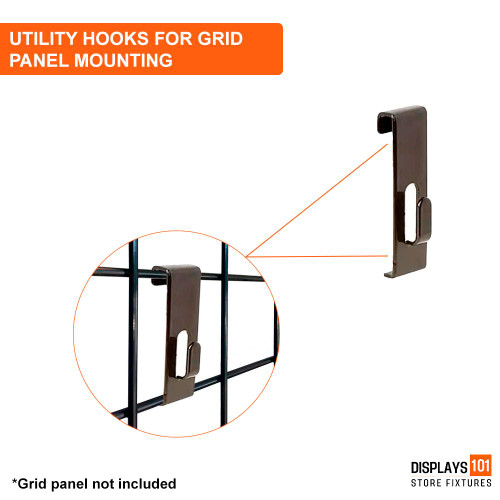 Displays 101 Gridwall Picture Hanging Hooks / Utility Hooks Displays 101 Gridwall Picture Hanging Hooks / Utility Hooks