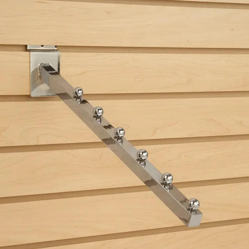 Maxima Displays 6 Ball 16L Square Tubing Waterfall For Slatwall Maxima Displays 6 Ball 16L Square Tubing Waterfall For Slatwall