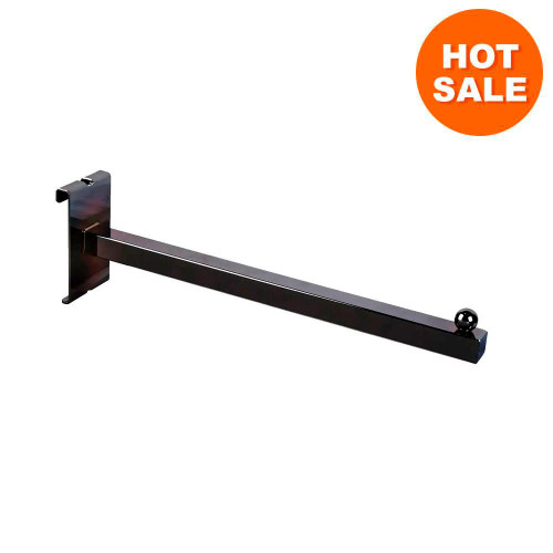 Displays 101 3/4" Square Tubing Black Faceout 12"L For Gridwall Displays 101 3/4" Square Tubing Black Faceout 12"L For Gridwall