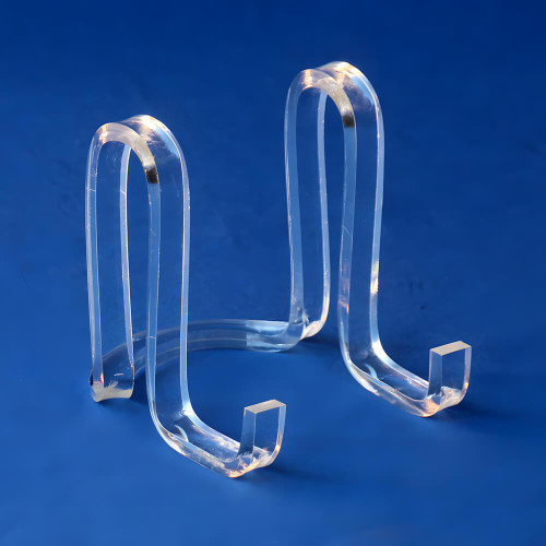 Proacrylics Clear Acrylic Easels - Plate & Book Stands Proacrylics Clear Acrylic Easels - Plate & Book Stands