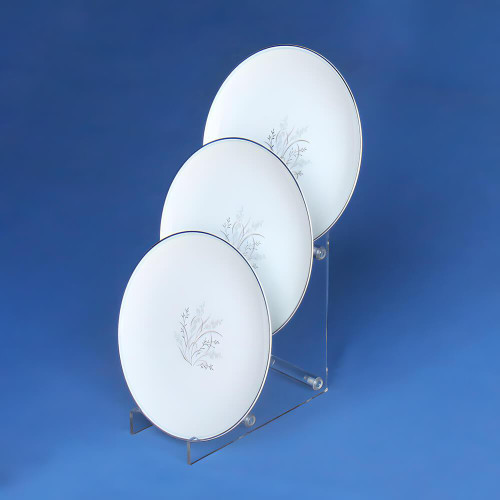 Proacrylics 3 Tier Acrylic Plate Holder, 10.5" H - Clear Display Stand Proacrylics 3 Tier Acrylic Plate Holder, 10.5" H - Clear Display Stand