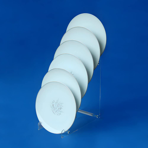 Proacrylics 6 Tier Acrylic Plate Holder, 16.5" H - Tall Display Stand Proacrylics 6 Tier Acrylic Plate Holder, 16.5" H - Tall Display Stand