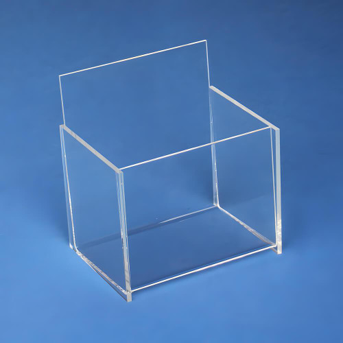 Tilted Acrylic CD Display Bin For Countertops Tilted Acrylic CD Display Bin For Countertops