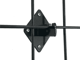 Grid Wall Mount Bracket, Black