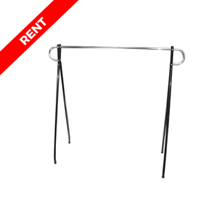 Rent Rack Single Bar Adjustable Rack Rental for Retail Displays