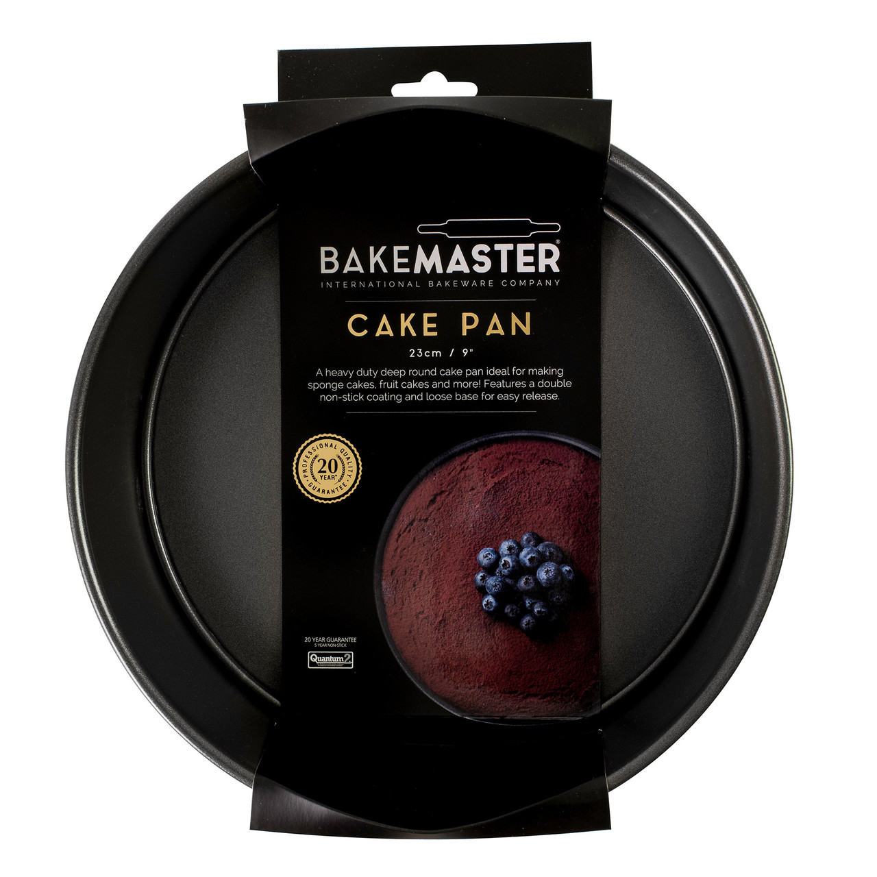 BakeMaster Non Stick Springform Cake Pan - TWIN PACK - 20cm and 23cm - WAS  $44.99 NOW $34.99 - Epicure Homewares