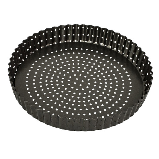 Perfect Crust Loose Base Quiche Pan, 25Ø x 3.5cm - Non-stick Perfect Crust Loose Base Quiche Pan, 25Ø x 3.5cm - Non-stick