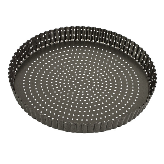 Perfect Crust Loose Base Quiche Pan, 30Ø x 3.5cm - Non-stick Perfect Crust Loose Base Quiche Pan, 30Ø x 3.5cm - Non-stick