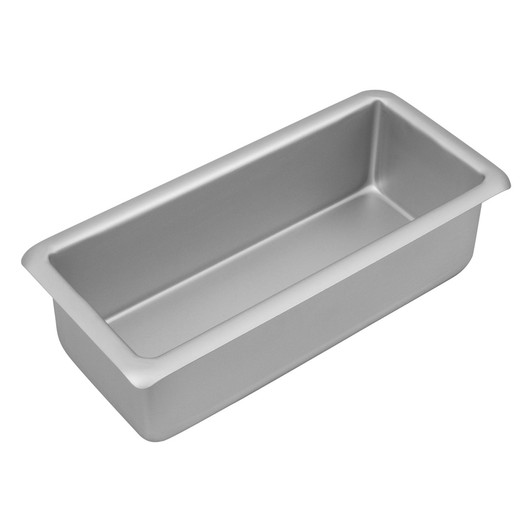 Silver Anodised Loaf pan, 25 x 10 x 7.5cm Silver Anodised Loaf pan, 25 x 10 x 7.5cm