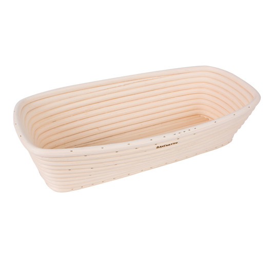 Rectangle Proving Basket, 30 x 15 x 8cm - Rattan Rectangle Proving Basket, 30 x 15 x 8cm - Rattan